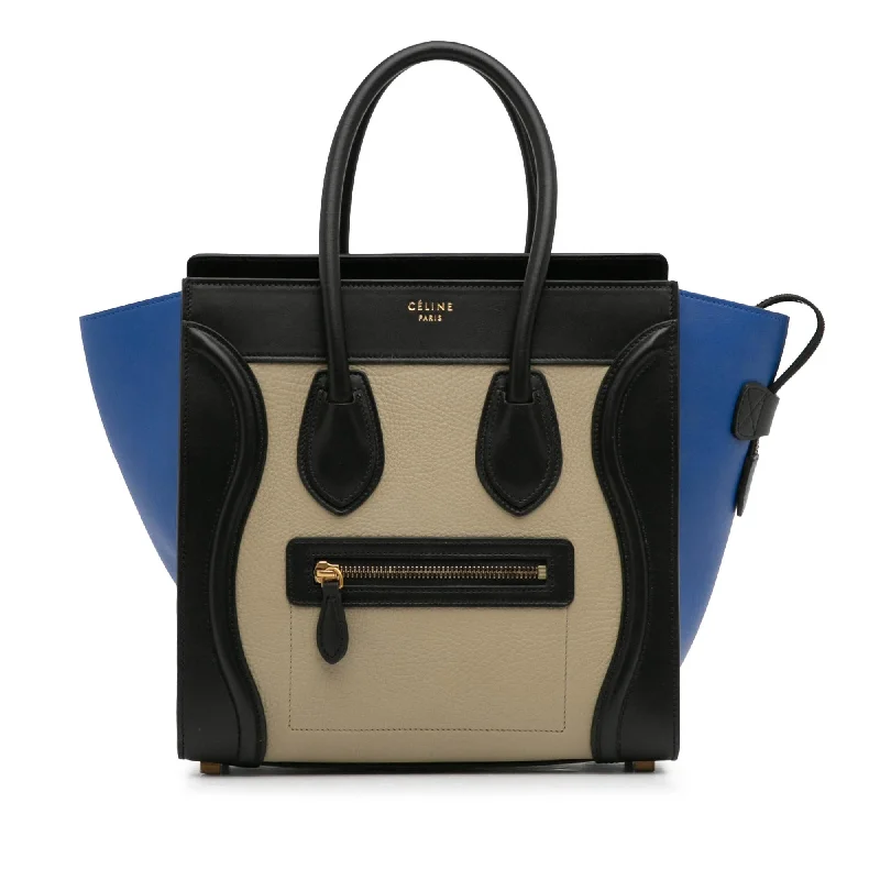 Celine Micro Luggage Tote Tricolor (SHG-HYYkb0)