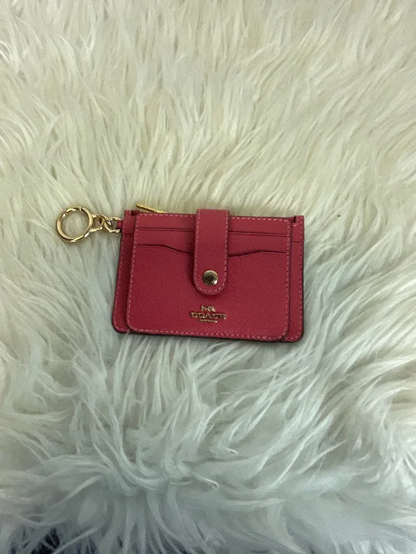 Wallet Designer By Coach, Size: Small