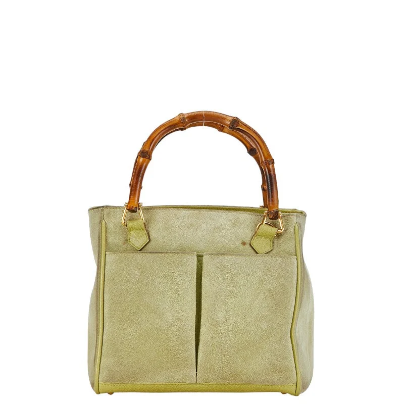 Gucci Bamboo Handbag Green