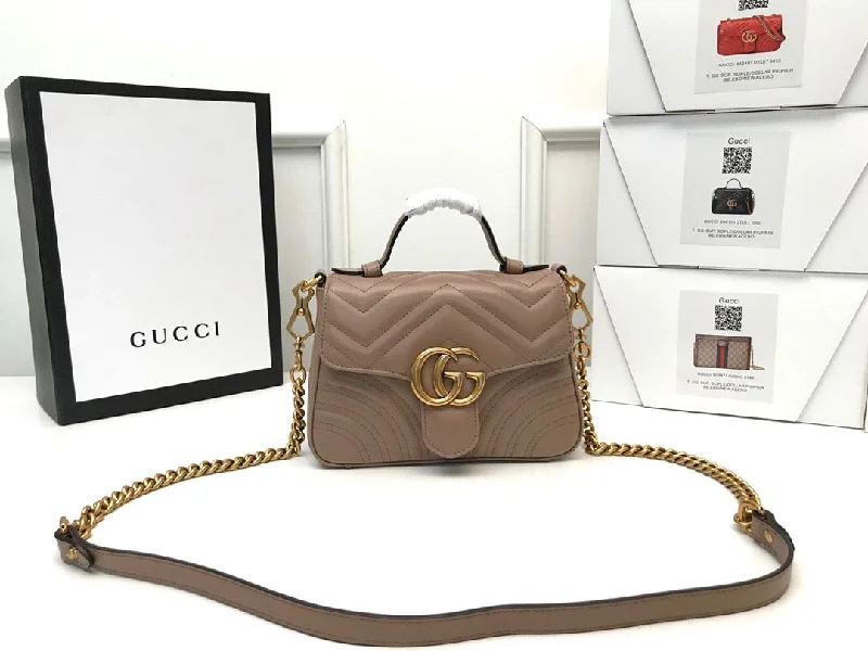 Gucci GG Marmont Mini Top Handle Bag