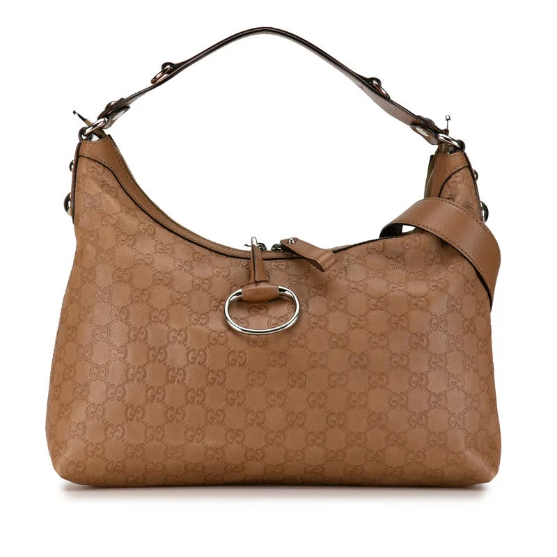 Gucci Handbag S Bag 2WAY 232961 Brown Leather  Gucci