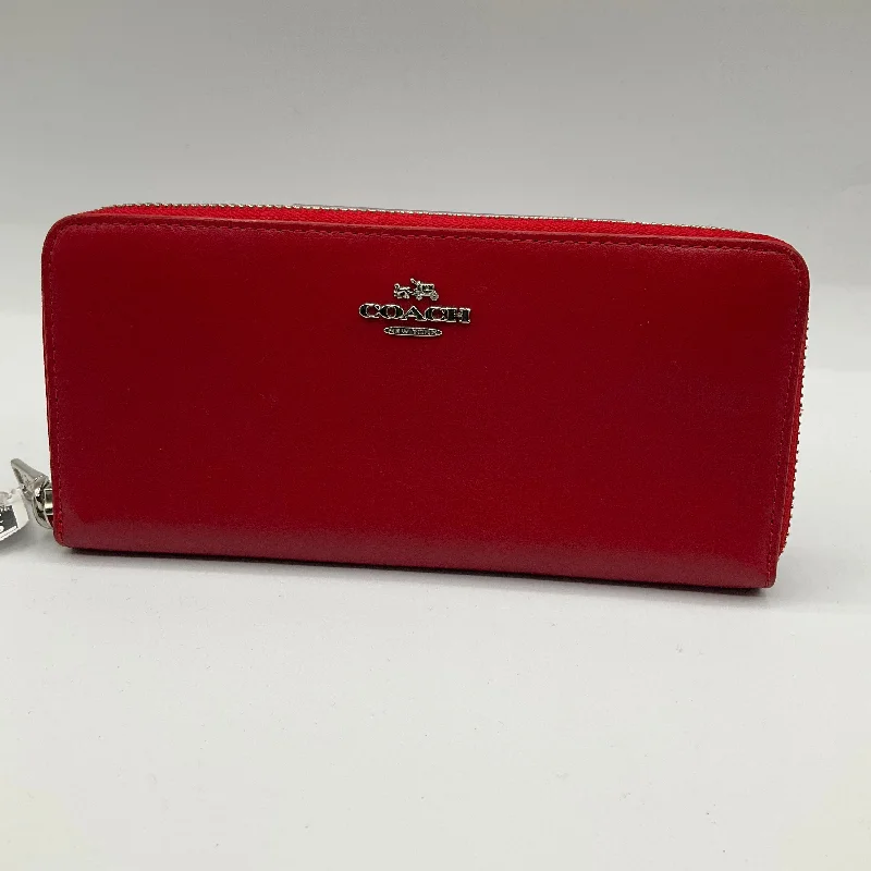 Wallet By Coach, Size: Medium