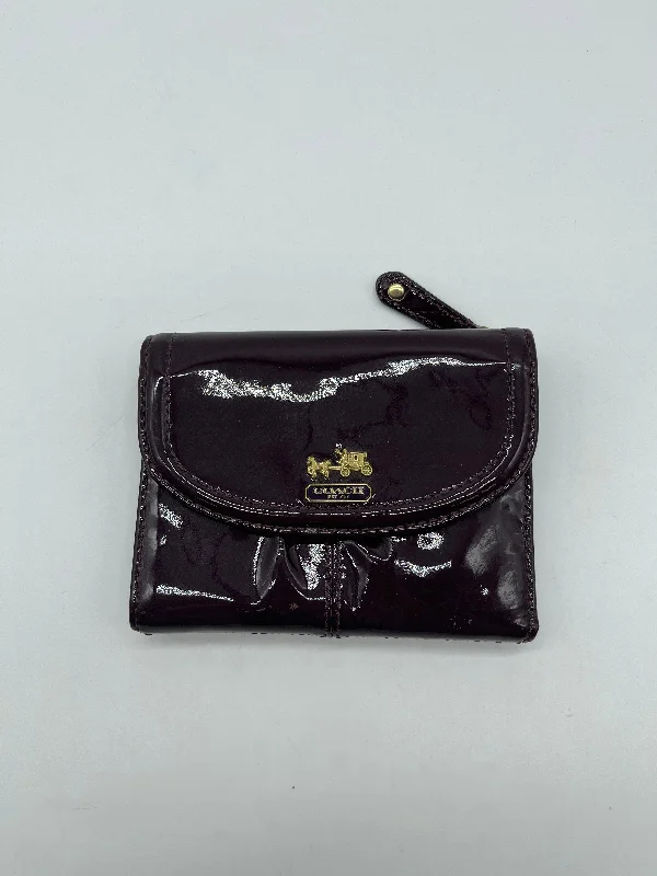 Wallet Designer By Coach, Size: Medium