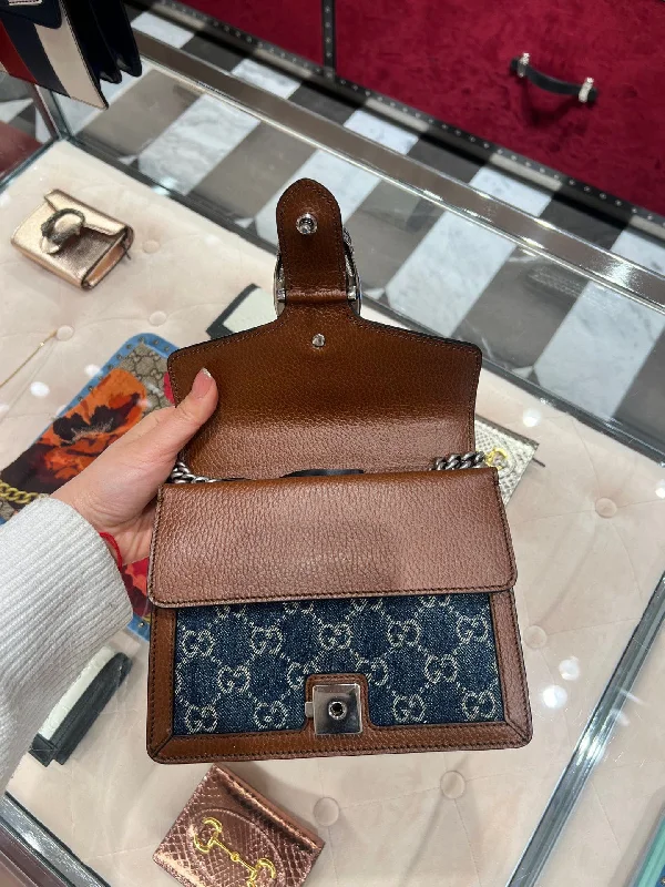 Gucci denim mini Dionysus handbag