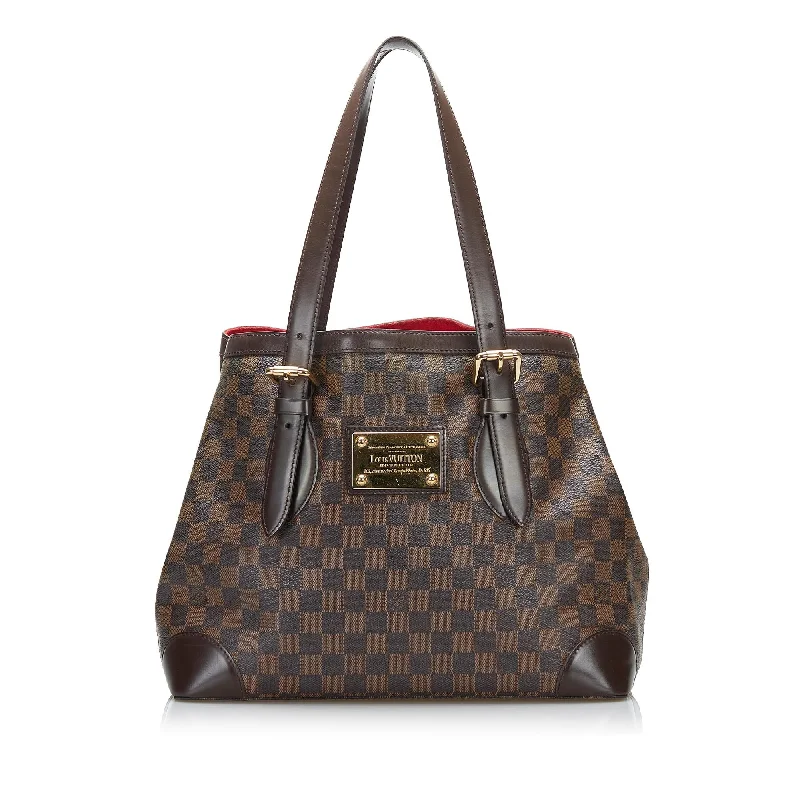 Louis Vuitton Damier Ebene Hampstead MM (SHG-37809)