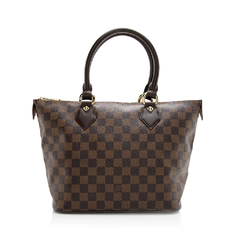 Louis Vuitton Damier Ebene Saleya PM Tote (SHF-21298)