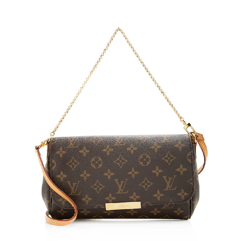 Louis Vuitton Monogram Canvas Favorite MM Shoulder Bag (SHF-20530)