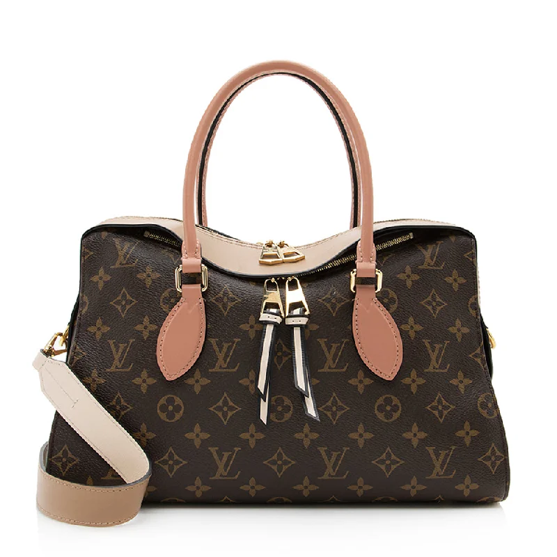 Louis Vuitton Monogram Canvas Tuileries Satchel (SHF-20592)