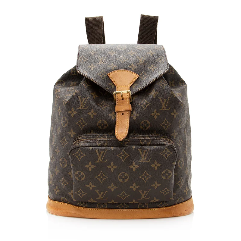 Louis Vuitton Vintage Monogram Canvas Montsouris GM Backpack (SHF-20600)