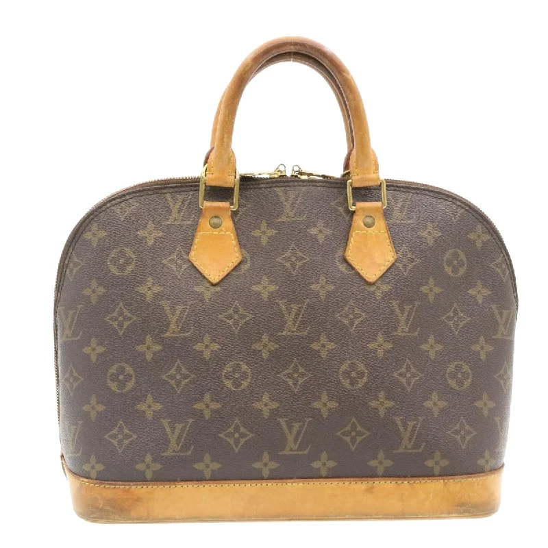 Louis Vuitton Brown Canvas Alma handbag bag