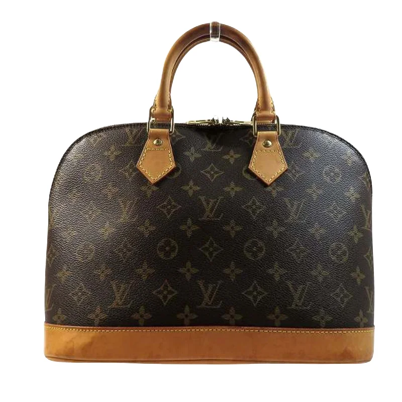 Louis Vuitton Brown Canvas Alma handbag bag