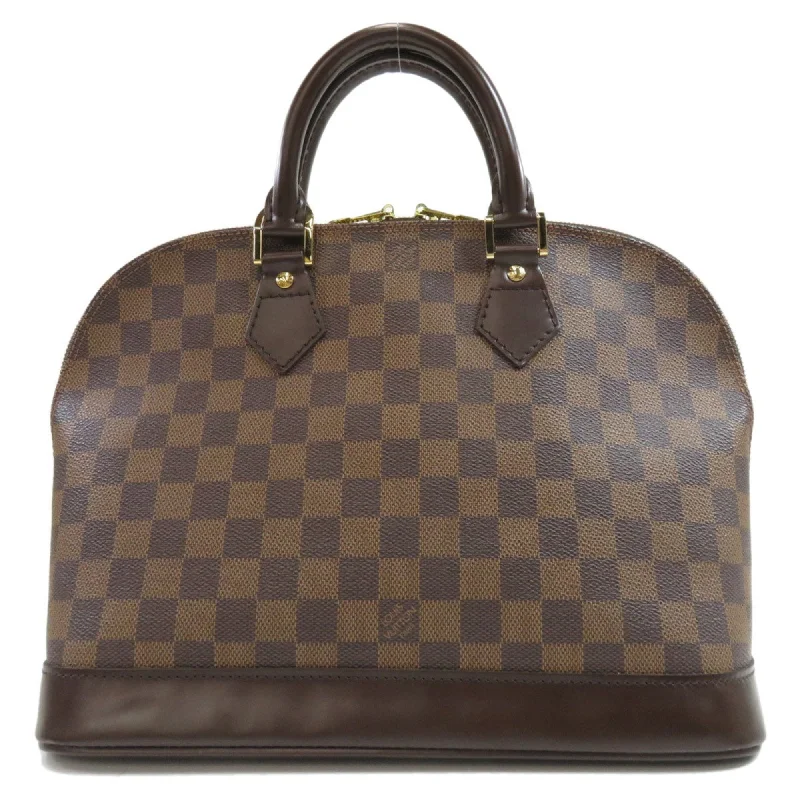 Louis Vuitton Brown Canvas Alma handbag bag