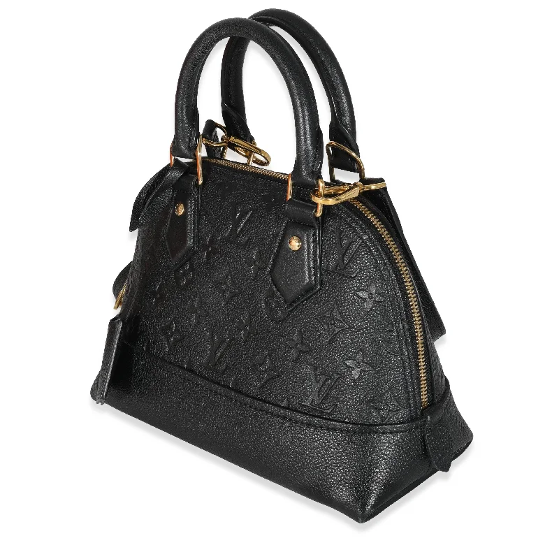 Louis Vuitton Black Empreinte Neo Alma BB