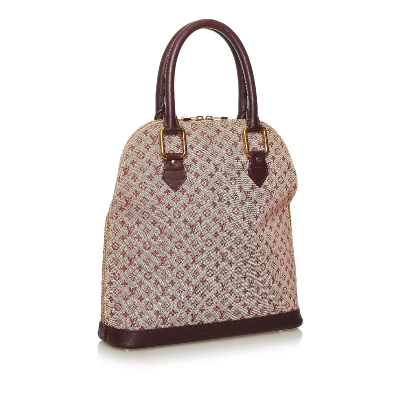 Louis Vuitton Alma Mini Lin Haut (SHG-35027)