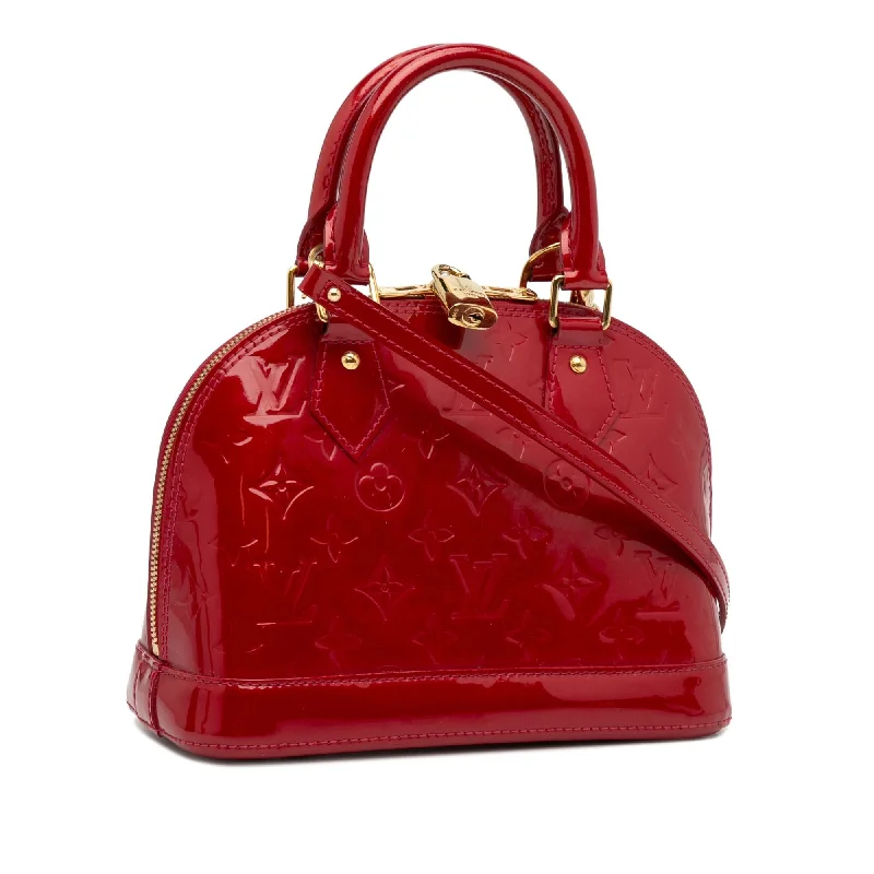 Louis Vuitton Monogram Vernis Alma BB (SHG-yLXPQG)