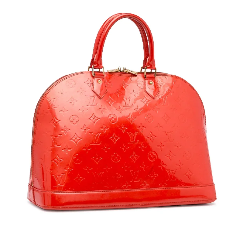 Louis Vuitton Monogram Vernis Alma GM (SHG-5mS6wP)