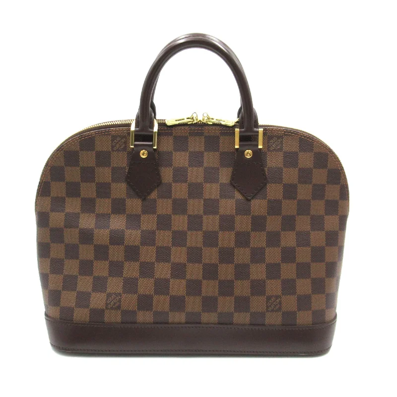 LOUIS VUITTON Alma Brown Ebene Damier PVC coated canvas N51131