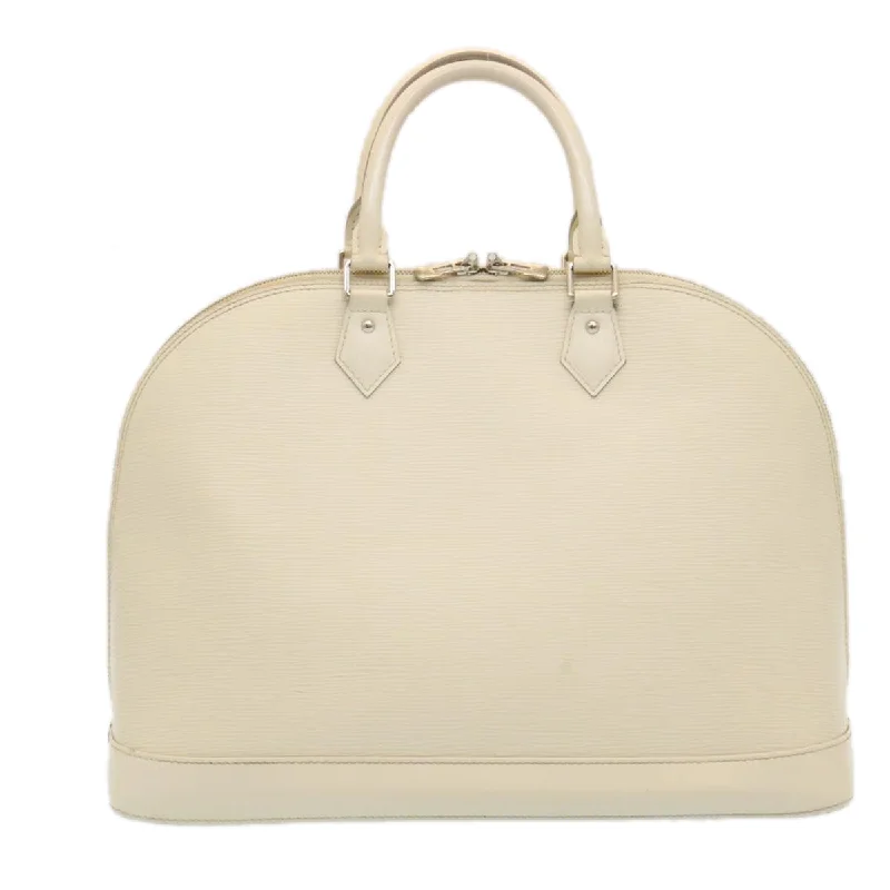 LOUIS VUITTON Epi Alma GM Hand Bag White M4032J LV Auth 29185