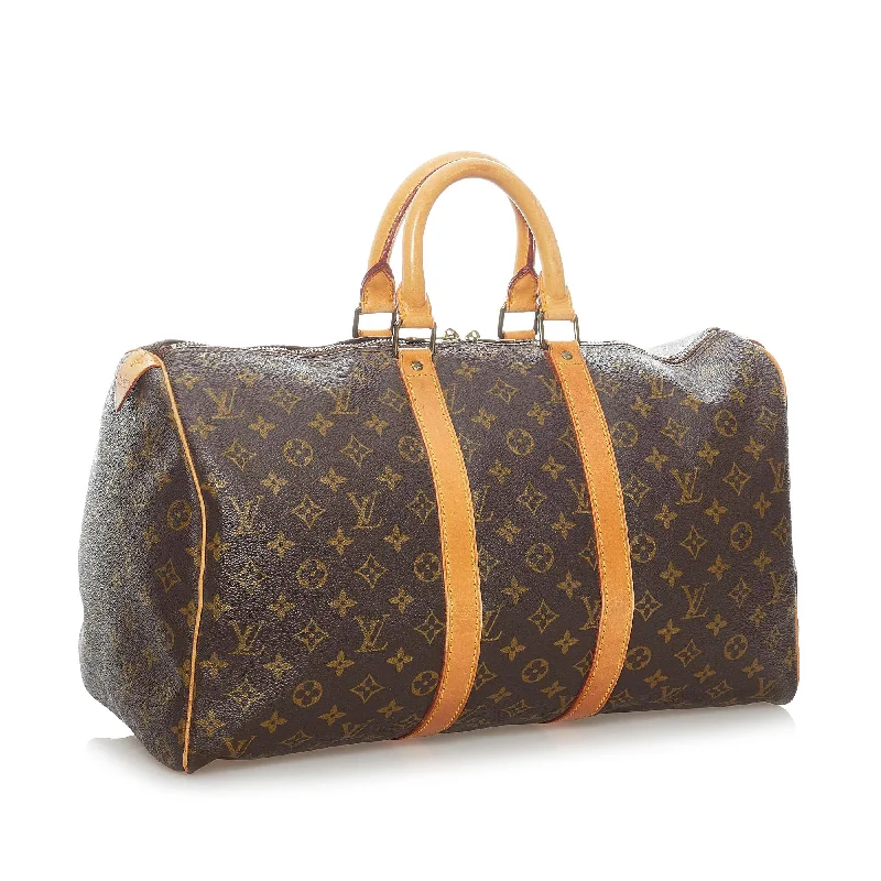 Louis Vuitton Monogram Keepall 45 (SHG-31604)