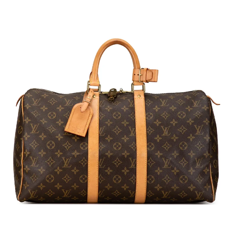 Louis Vuitton Monogram Keepall 45 (SHG-69rFuH)