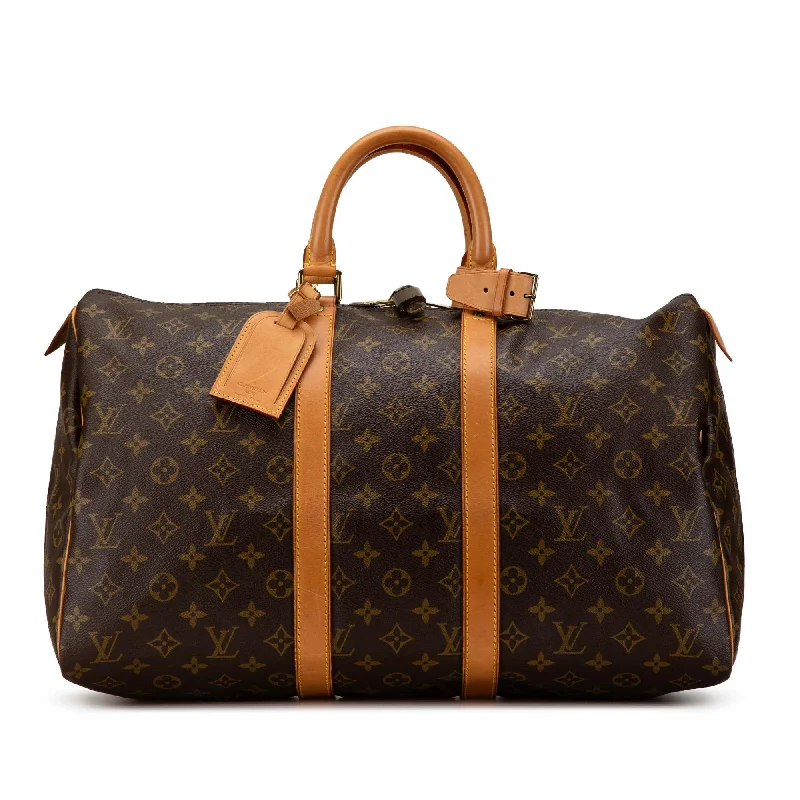 Louis Vuitton Monogram Keepall 45 (SHG-HoMoKD)