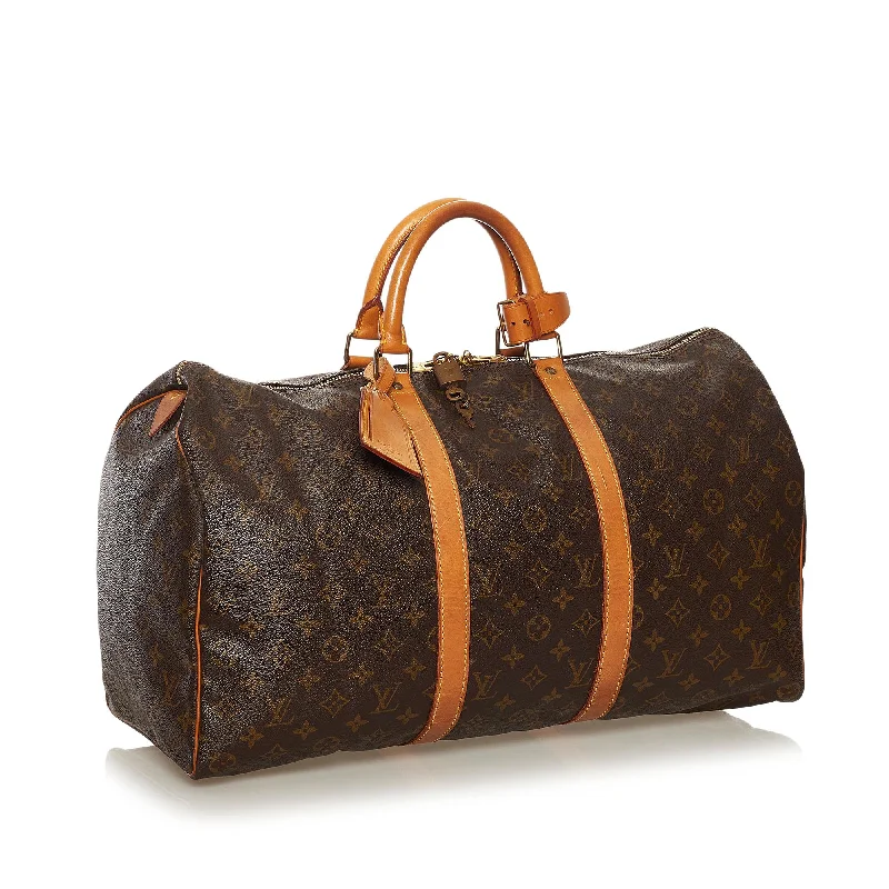 Louis Vuitton Monogram Keepall 50 (SHG-35806)