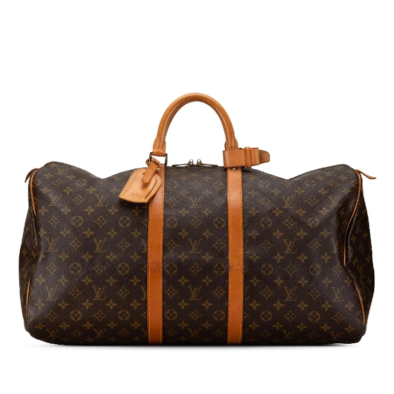 Louis Vuitton Monogram Keepall 55 (SHG-A8nmyX)