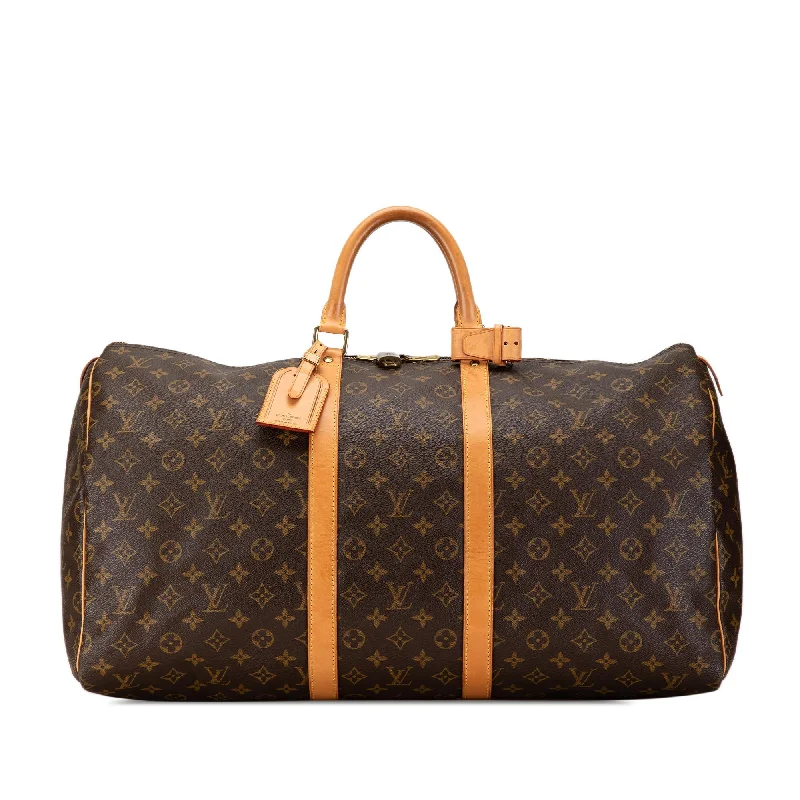 Louis Vuitton Monogram Keepall 55 (SHG-texaNE)