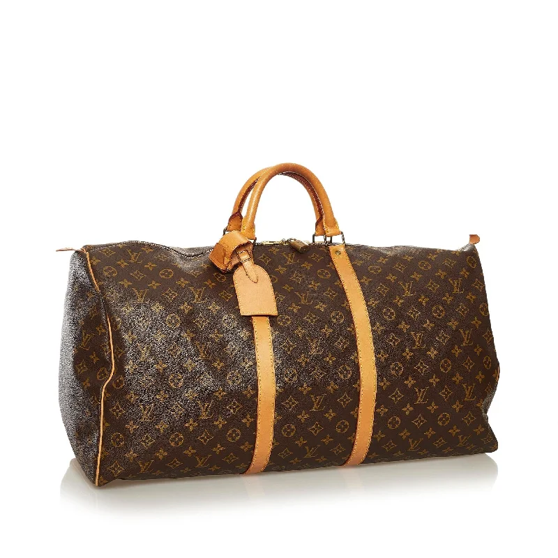 Louis Vuitton Monogram Keepall 60 (SHG-34541)