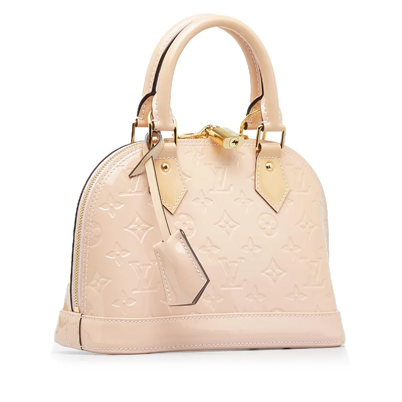 Louis Vuitton Monogram Vernis Alma BB (SHG-EaY81w)