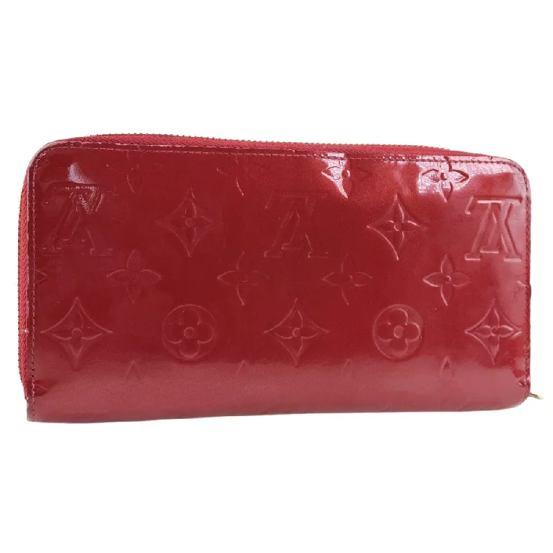 Louis Vuitton Red Patent leather Zippy wallet wallet accessories