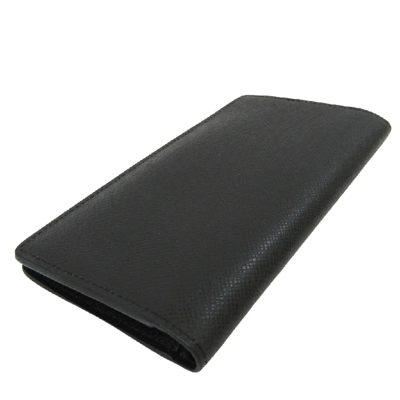 Louis Vuitton Black Leather Portefeuille wallet accessories