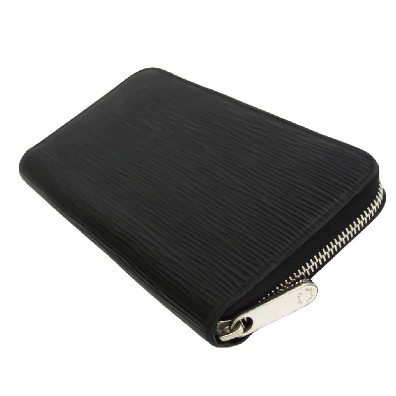 Louis Vuitton Black Leather Zippy wallet wallet accessories