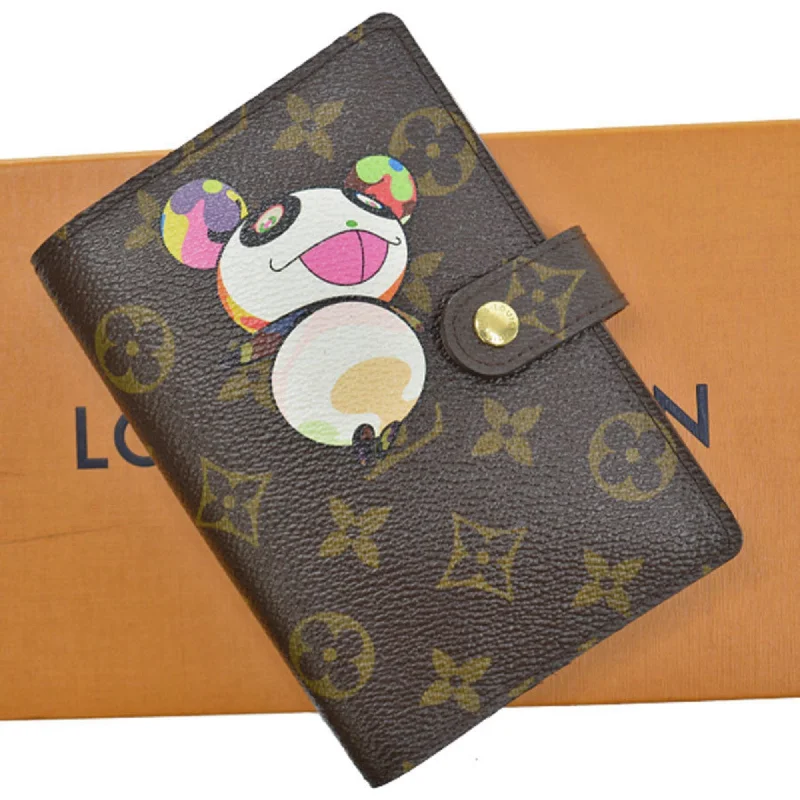 Louis Vuitton Brown Canvas Agenda wallet accessories