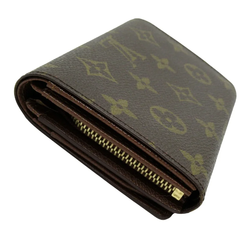 Louis Vuitton Brown Canvas Tresor wallet accessories