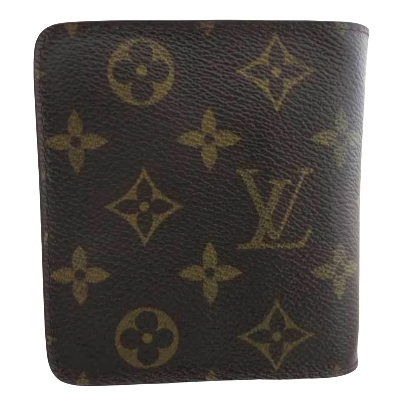 Louis Vuitton Brown Canvas Porte-monnaie wallet accessories