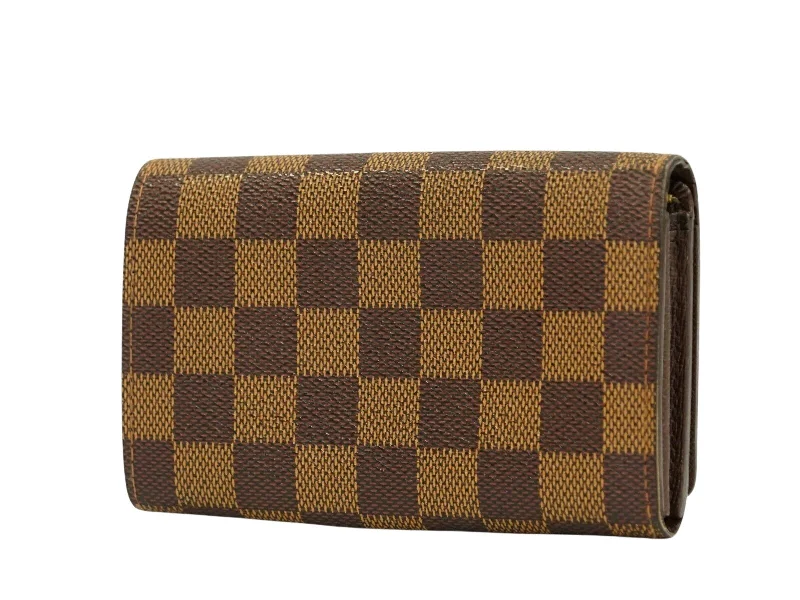 Louis Vuitton Brown Canvas Tresor wallet accessories