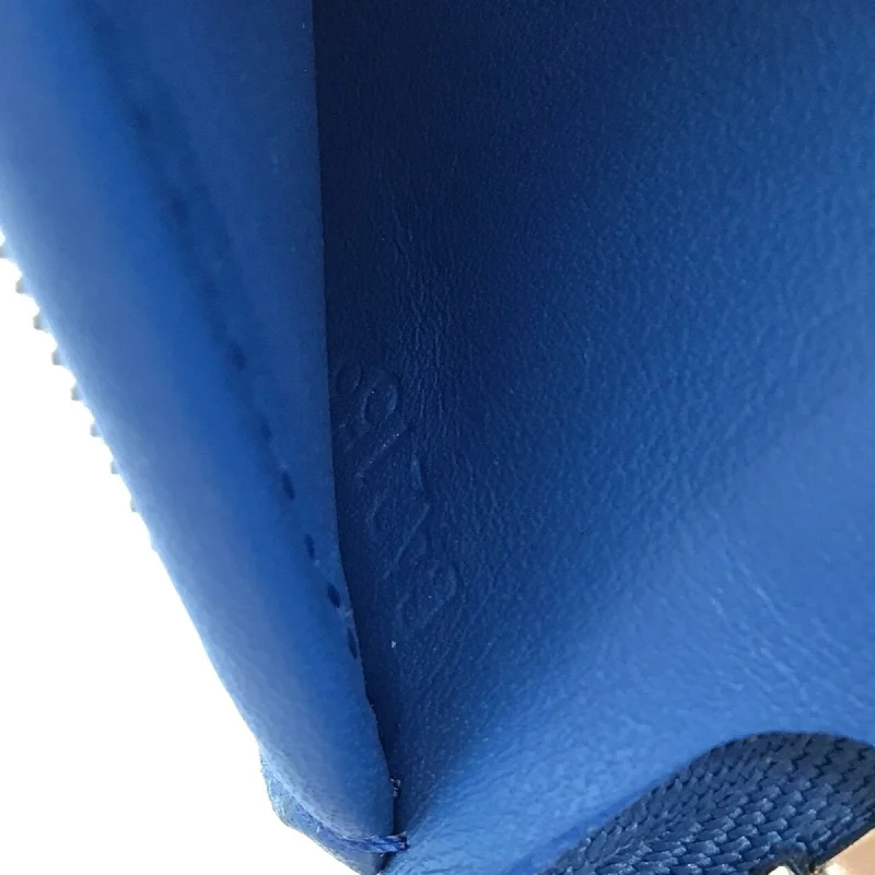 Louis Vuitton Blue Leather Portefeuille zippy wallet accessories