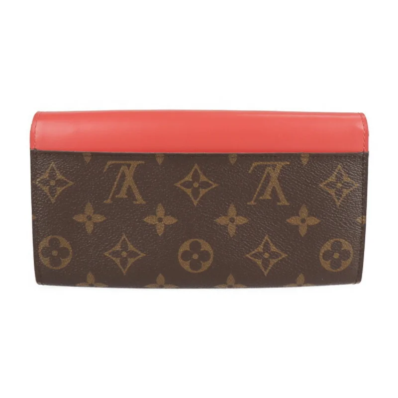 Louis Vuitton Brown Leather Sarah wallet accessories