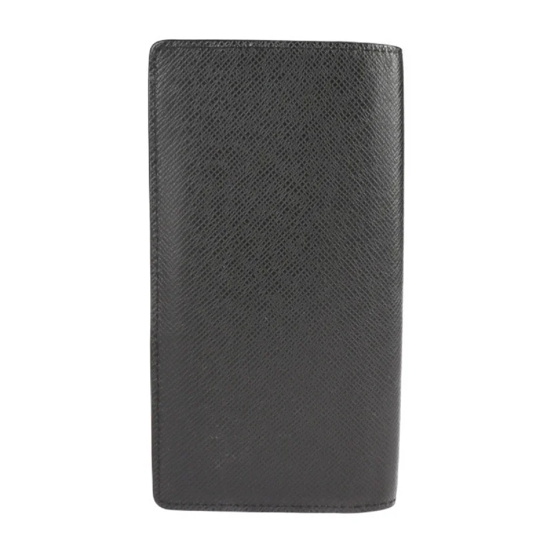 Louis Vuitton Black Leather Brazza wallet accessories