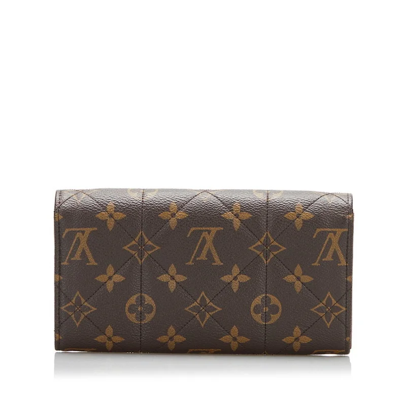 Louis Vuitton Brown Canvas Pallas wallet accessories