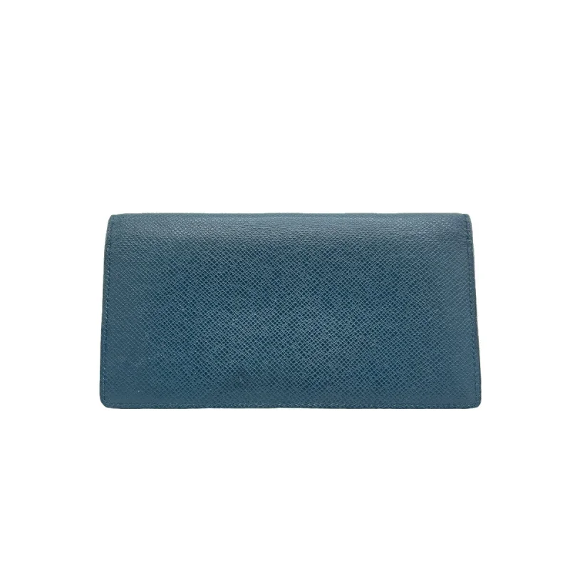 Louis Vuitton Blue Leather Brazza wallet accessories