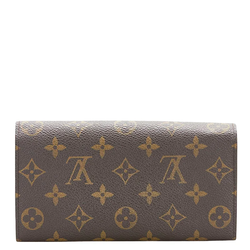 Louis Vuitton Brown Canvas Sarah wallet accessories