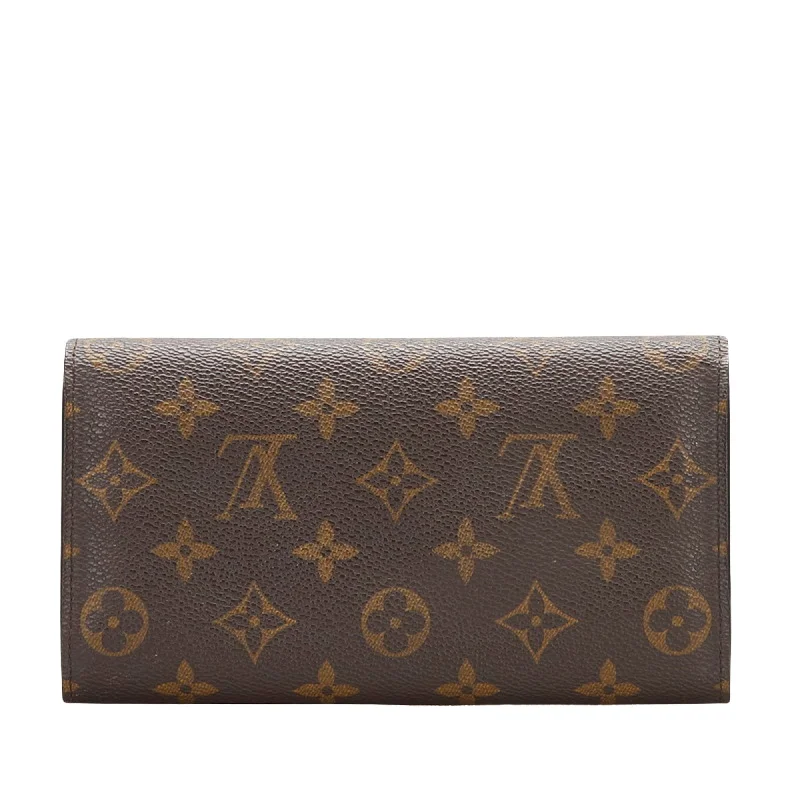 Louis Vuitton Brown Canvas Sarah wallet accessories