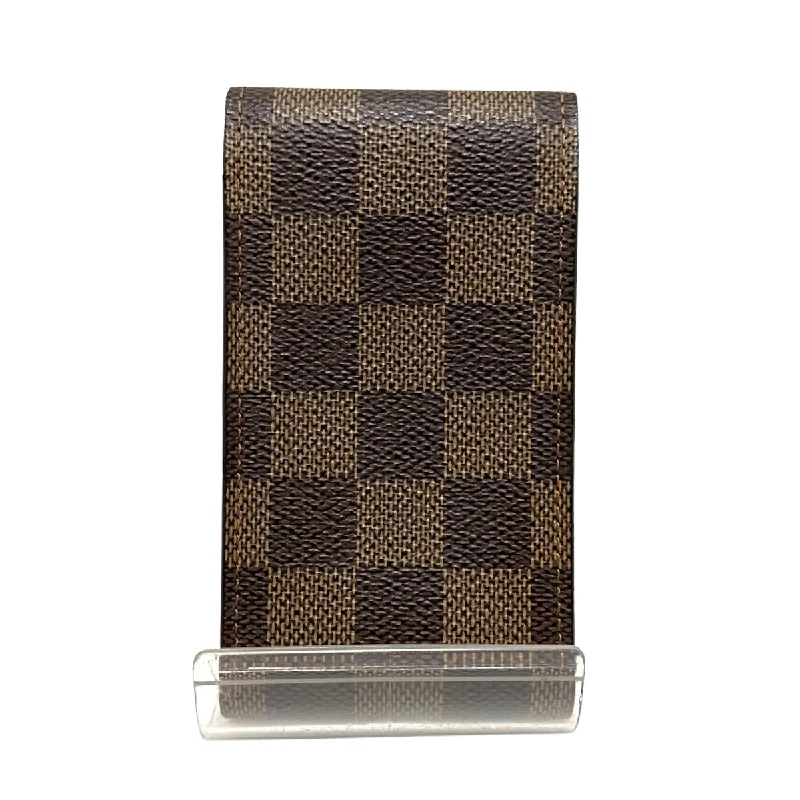 Louis Vuitton Brown Canvas etui  cigarettes wallet accessories