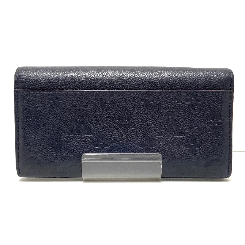 Louis Vuitton Black Leather Sarah wallet accessories