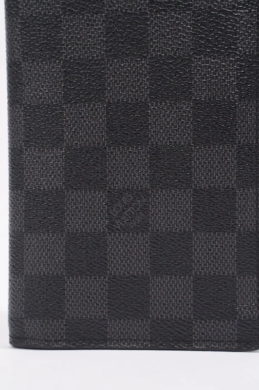 Louis Vuitton Brazza Wallet Damier Graphite Canvas