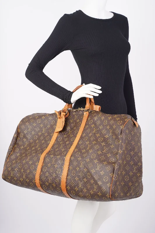 Louis Vuitton Womens Keepall 60 Monogram Canvas