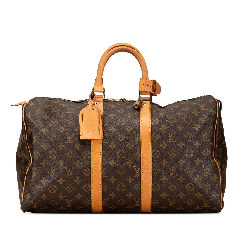 Louis Vuitton Monogram Keepall 45 (SHG-3meL4F)