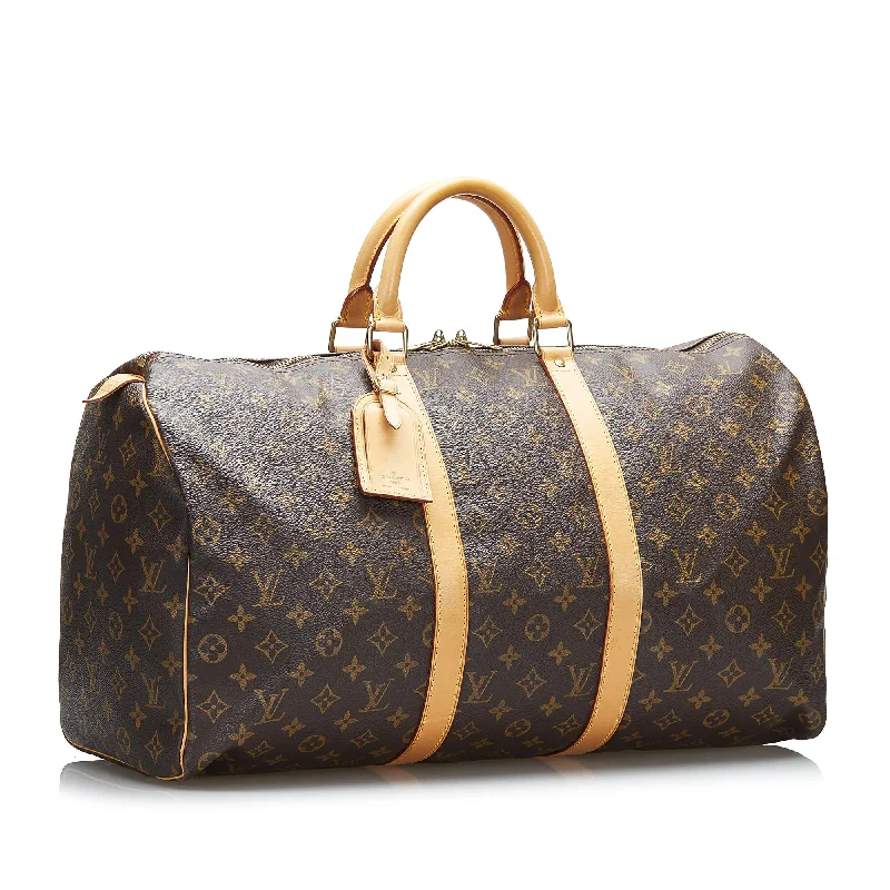 Louis Vuitton Monogram Keepall 50 (SHG-AKQ2H9)